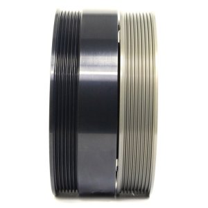 Ford F-350 Super Duty Harmonic Balancer - Fluidampr - Viscous, SFI 18.1, 8 in Diameter, Steel - Black Zinc - `08-`10 Ford F-350 Super Duty Harmonic Balancer - Fluidampr - Viscous, SFI 18.1, 8 in Diameter, Steel - Black Zinc - `08-`10