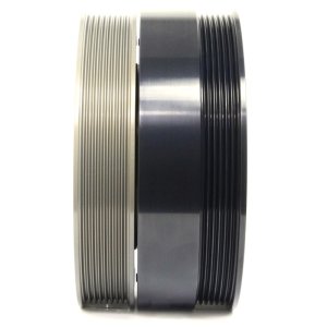 Ford F-350 Super Duty Harmonic Balancer - Fluidampr - Viscous, SFI 18.1, 8 in Diameter, Steel - Black Zinc - `08-`10 Ford F-350 Super Duty Harmonic Balancer - Fluidampr - Viscous, SFI 18.1, 8 in Diameter, Steel - Black Zinc - `08-`10