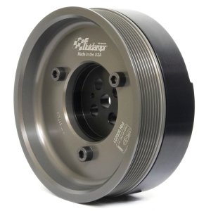 Ford F-250 Super Duty Harmonic Balancer - Fluidampr - Performance Diesel Viscous, SFI 18.1, 8-inch, Steel - Black Zinc - `11-`18