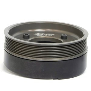 Ford F-350 Super Duty Harmonic Balancer - Fluidampr - Performance Diesel Viscous, SFI 18.1, 8-inch, Steel - Black Zinc - `11-`18