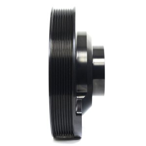 Ford Power Stroke Engine Harmonic Balancer - Fluidampr - Steel Externally Balanced Damper - Black Zinc - `11-`26
