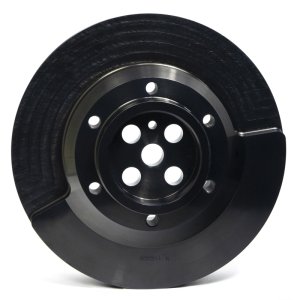 Ford Power Stroke Engine Harmonic Balancer - Fluidampr - Steel Externally Balanced Damper - Black Zinc - `11-`26