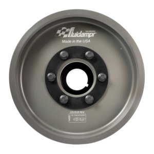 Chevrolet Camaro Harmonic Balancer - Fluidampr - Performance Damper - Black - `12-`15