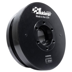 Chevrolet Silverado 2500 HD Harmonic Balancer - Fluidampr - Viscous, SFI 18.1, Steel, 8-3/8 in Dia - Black Zinc - `11-`16