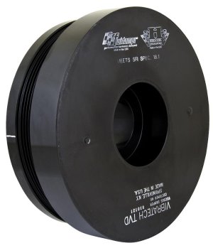 GMC Savana 3500 Harmonic Balancer - Fluidampr - Viscous, SFI 18.1, Steel, 8-3/8 in Dia - Black Zinc - `11-`16