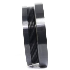 Chevrolet Duramax Engine Harmonic Balancer - Fluidampr - Steel Externally Balanced - Black - `17-`19