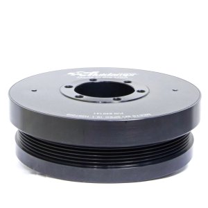 Chevrolet Duramax Engine Harmonic Balancer - Fluidampr - Steel Externally Balanced - Black - `17-`19