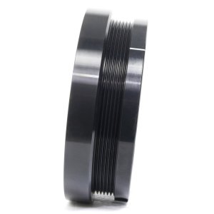 Chevrolet Duramax Engine Harmonic Balancer - Fluidampr - Steel Externally Balanced - Black - `17-`19