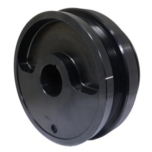 Chevrolet Duramax L5P Crankshaft Damper - Fluidampr - Fluidampr Externally Balanced - Black - `20-`27
