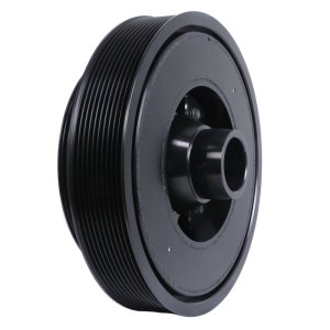 Dodge Challenger Engine Harmonic Balancer - Fluidampr - Internally Balanced, Steel - Black - `15-`21