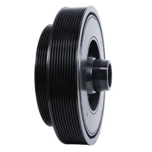 Dodge Challenger Engine Harmonic Balancer - Fluidampr - Internally Balanced, Steel - Black - `15-`21