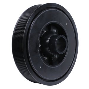 Dodge Challenger Engine Harmonic Balancer - Fluidampr - Internally Balanced, Steel - Black - `15-`21