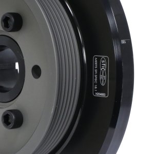 Toyota undefined Engine Harmonic Balancer - Fluidampr - Internally Balanced - Black - `90-`05