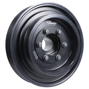 Dodge Hellcat Engine Harmonic Balancer - Fluidampr - 11% Overdrive - Black - `15-`21