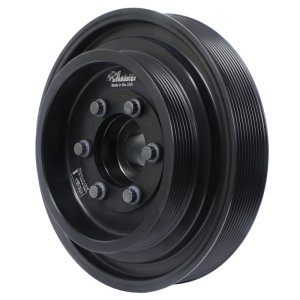 Dodge Hellcat Engine Harmonic Balancer - Fluidampr - 11% Overdrive - Black - `15-`21