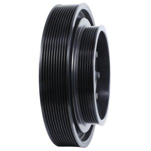 Dodge Hellcat Engine Harmonic Balancer - Fluidampr - 11% Overdrive - Black - `15-`21