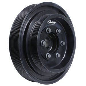 Dodge Hellcat Engine Harmonic Balancer - Fluidampr - 11% Overdrive - Black - `15-`21