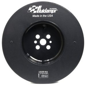Dodge Ram Crankshaft Damper - Fluidampr - Fluidampr Diesel Steel Internally Balanced - Black - `03-`09