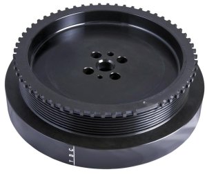 Ram Cummins Engine Harmonic Balancer - Fluidampr - Internally Balanced Damper - Black Zinc Chromate - `07-`18