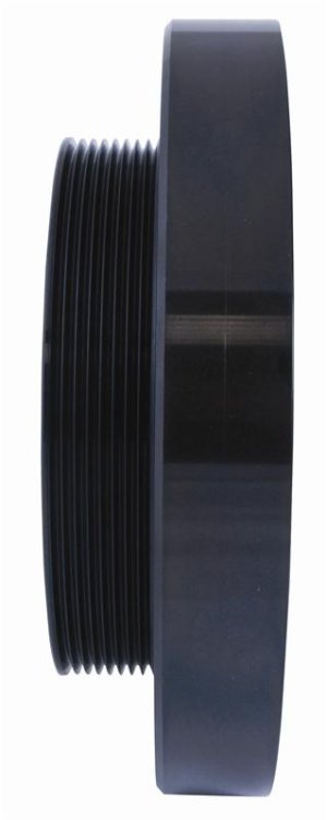 Dodge Cummins Engine Harmonic Balancer - Fluidampr - Steel Internally Balanced - Black - `98-`02