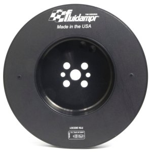 Dodge Cummins Engine Harmonic Balancer - Fluidampr - Steel Internally Balanced - Black - `98-`02 Dodge Cummins Engine Harmonic Balancer - Fluidampr - Steel Internally Balanced - Black - `98-`02
