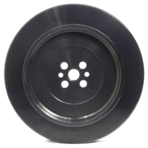 Dodge Cummins Engine Harmonic Balancer - Fluidampr - Steel Internally Balanced - Black - `98-`02