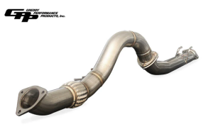 Honda Civic Type R Performance Exhaust - Front - GReddy - EXR 3in Front Over Pipe & Mid Pipe Combo - `17-`27