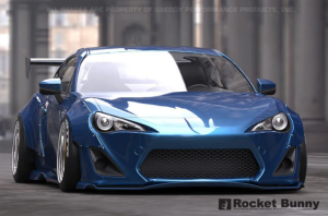 Scion FR-S Front Fender Trim - GReddy - X Rocket Bunny V1 - `13-`27