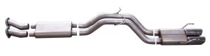 Jeep Grand Cherokee SRT8 Performance Exhaust - Gibson - Cat Back Dual - `06-`10