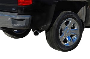 Chevrolet Silverado 1500 Performance Exhaust - Single Rear Exit - Gibson - Cat-Back, Aluminized - `14-`18