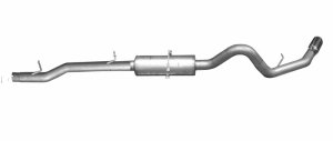 Ford F-250 Super Duty Performance Exhaust - Single Rear Exit - Gibson - Cat-Back, Aluminized - `03-`07