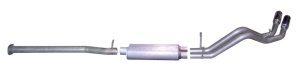 Chevrolet Silverado 1500 Performance Exhaust - Dual Exit - Gibson - Cat Back Dual Sport - `07-`09