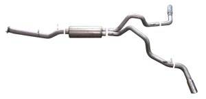 Chevrolet Silverado 2500 HD Performance Exhaust - Rear - Gibson - Cat Back Dual Extreme, Aluminized - `07-`10
