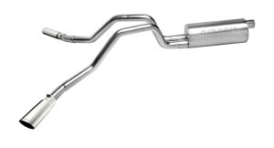 Chevrolet Silverado 1500 Performance Exhaust - Gibson - Cat-Back Dual Extreme Aluminized - `10-`13