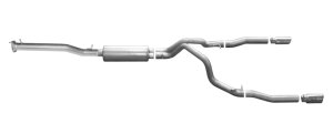 Chevrolet Silverado 2500 HD Performance Exhaust - Dual Split - Gibson - Cat-Back - Aluminized - `11-`19