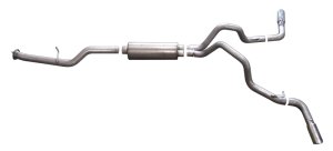 GMC Sierra 2500 Performance Exhaust - Rear - Gibson - Cat Back, Dual Extreme - `11-`19