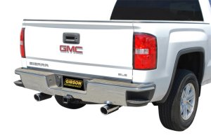 Chevrolet Silverado 1500 Performance Exhaust - Dual Split - Gibson - Cat Back, Aluminized - `15-`18
