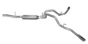 Chevrolet Silverado 1500 Performance Exhaust - Gibson - Cat Back Dual Extreme - `15-`18