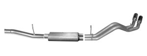 Chevrolet Silverado 1500 Performance Exhaust - Gibson - Cat-Back - Dual Sport - `15-`18