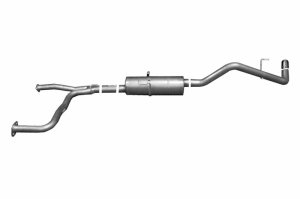 Nissan Frontier Performance Exhaust - Single Rear Exit - Gibson - Cat Back - `05-`10