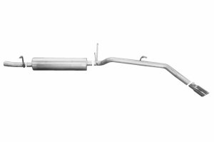 Nissan Xterra Performance Exhaust - Gibson - Cat Back, Single Exit - Stainless - `03-`04