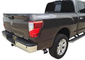 Nissan Titan XD Performance Exhaust - Single Rear Exit - Gibson - Filter-Back - `16-`17