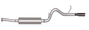 Hummer H3 Performance Exhaust - Single Rear Exit - Gibson - Cat-Back - Stainless - `07-`10