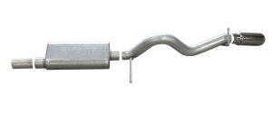 Hummer H3 Performance Exhaust - Single Rear Exit - Gibson - Cat-Back - Stainless - `08-`10