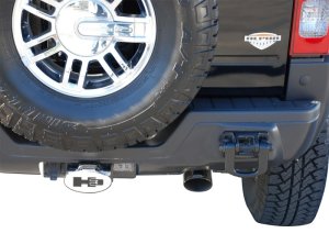 Hummer H3 Performance Exhaust - Single Rear Exit - Gibson - Cat-Back - Stainless - `08-`10