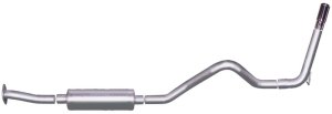 Chevrolet S10 Performance Exhaust - Single Rear Exit - Gibson - Cat-Back Single - Stainless - `00-`03
