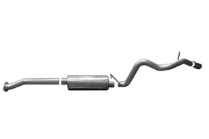 Chevrolet S10 Performance Exhaust - Single Rear Exit - Gibson - Cat Back - `00-`03