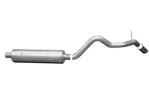 Chevrolet S10 Blazer Performance Exhaust - Gibson - Cat Back, Single Exit - `00-`03