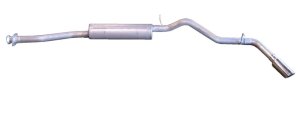 Chevrolet Colorado Performance Exhaust - Single Rear Exit - Gibson - Cat Back - Stainless - `04-`05