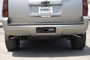 Chevrolet Tahoe Performance Exhaust - Single Rear Exit - Gibson - Cat Back - `10-`14